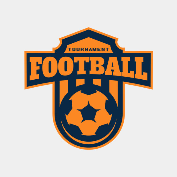 Football Tournament logo template Thumbnail