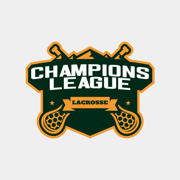 Champions League Lacrosse Logo Template Thumbnail