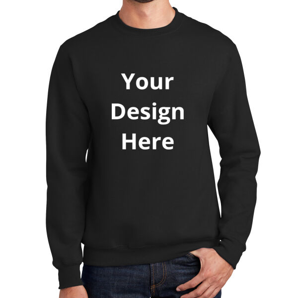Your Design Here - Essential Fleece Crewneck Sweatshirt Thumbnail