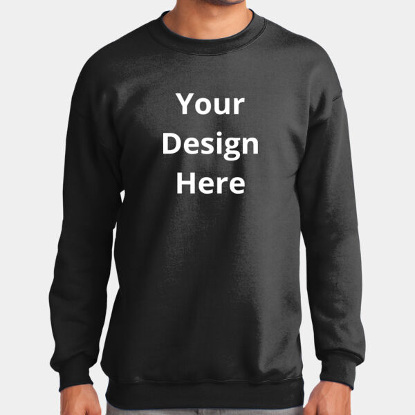 Your Design Here - Tall Essential Fleece Crewneck Sweatshirt Thumbnail