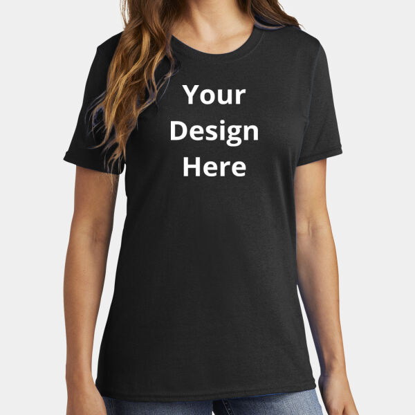 Your Design Here - Ladies Core Cotton Tee Thumbnail