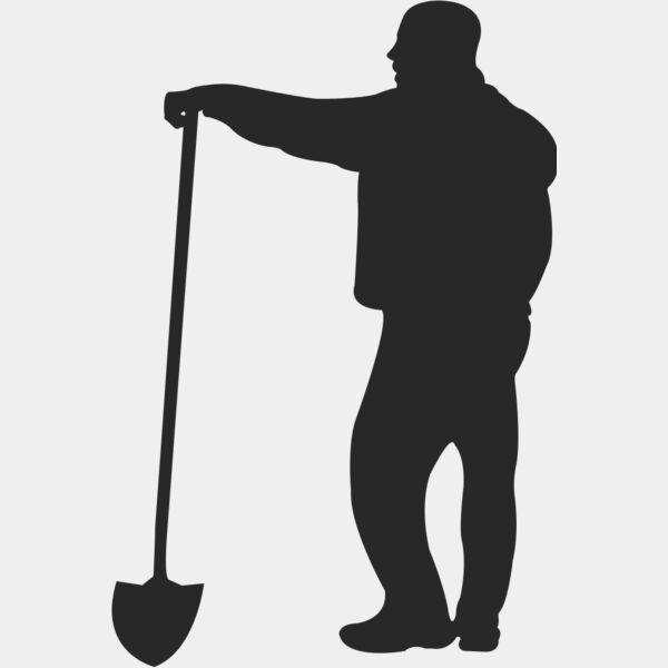 Construction Worker Silhouette 4 Thumbnail