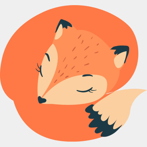 Fall Autumn Fox Sleeping 1 Thumbnail