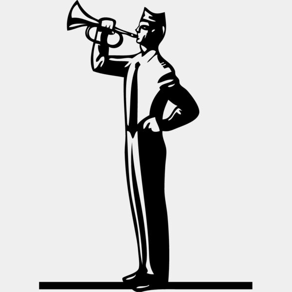 Man Playing Trumpet 2 Thumbnail