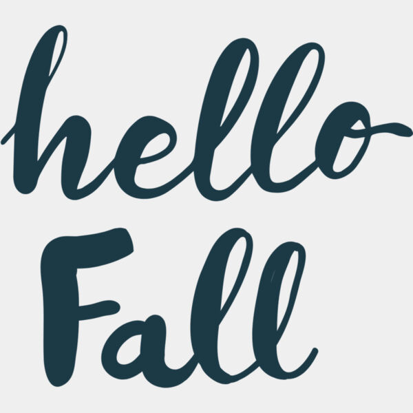 Hello Autumn Fall Text 2 Thumbnail