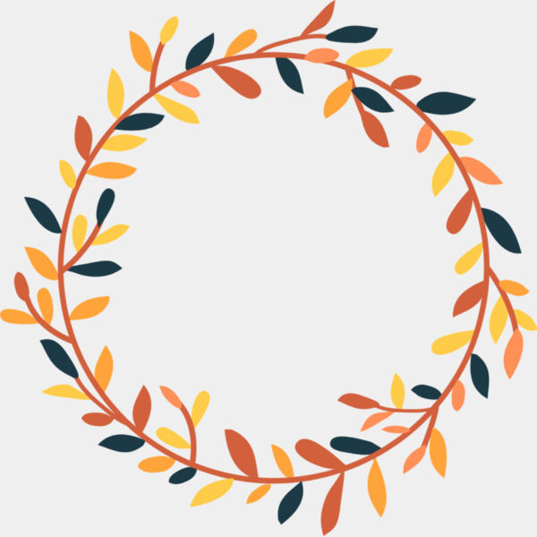 Autumn Fall Leaf Branch Wreath 1 Thumbnail