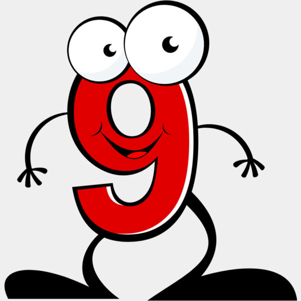 Cartoon Nine 9 Thumbnail