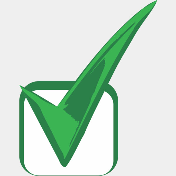 Green Right Checkmark in Green Check Box 1 Thumbnail