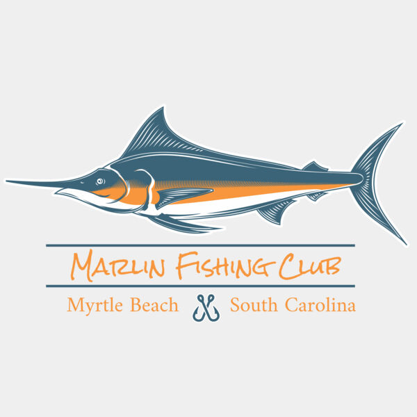 Blue Marlin Fish Fishing Template 1 Thumbnail
