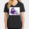 Ladies Core Cotton V-Neck Tee Thumbnail