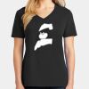 Ladies Core Cotton V-Neck Tee Thumbnail