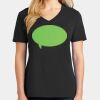 Ladies Core Cotton V-Neck Tee Thumbnail