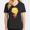 Ladies Core Cotton V-Neck Tee Thumbnail